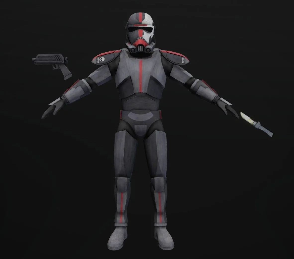 PBR Game 3D Models – Hunter