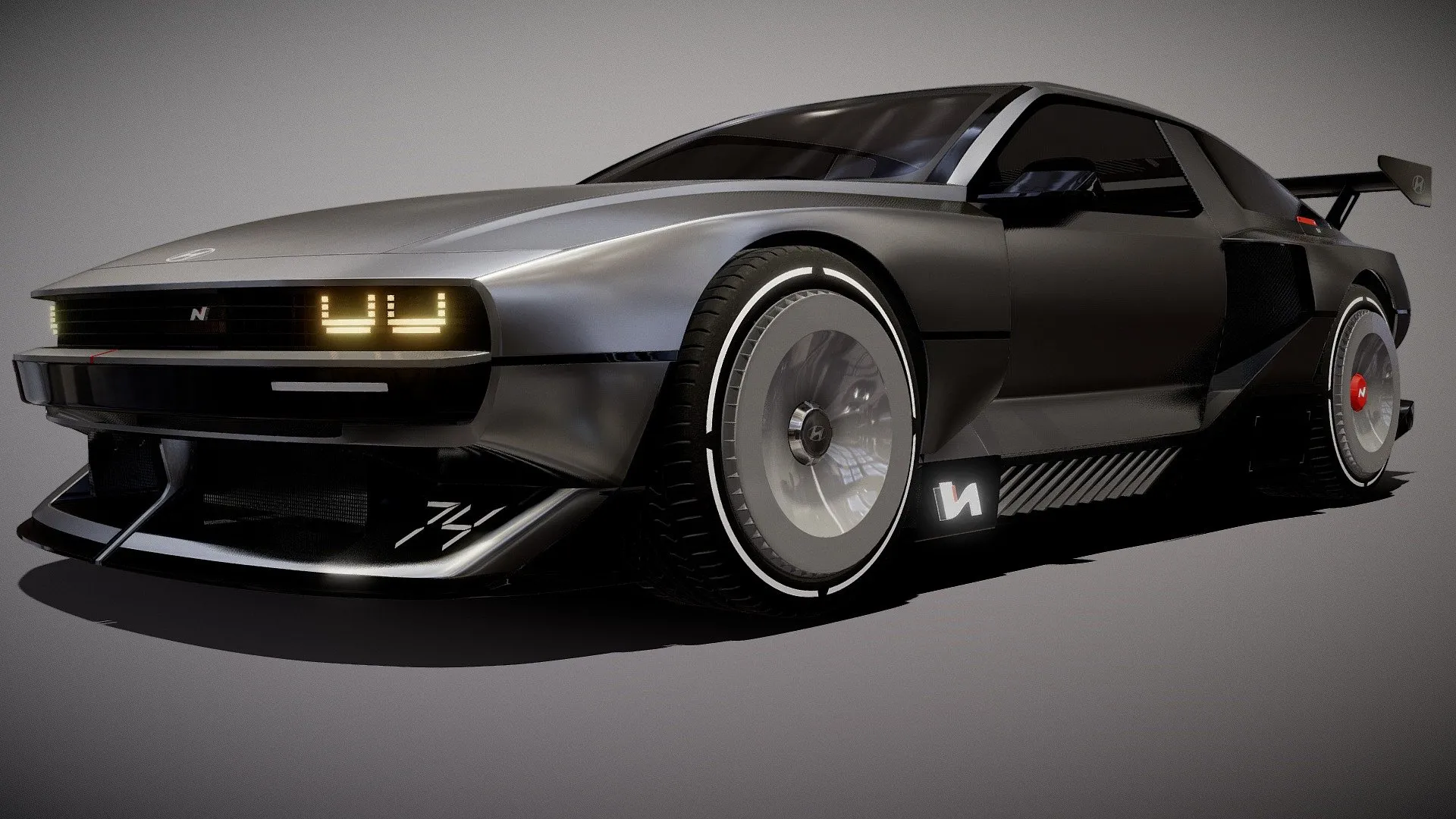 PBR Game 3D Models – Hyundai N Vision 74