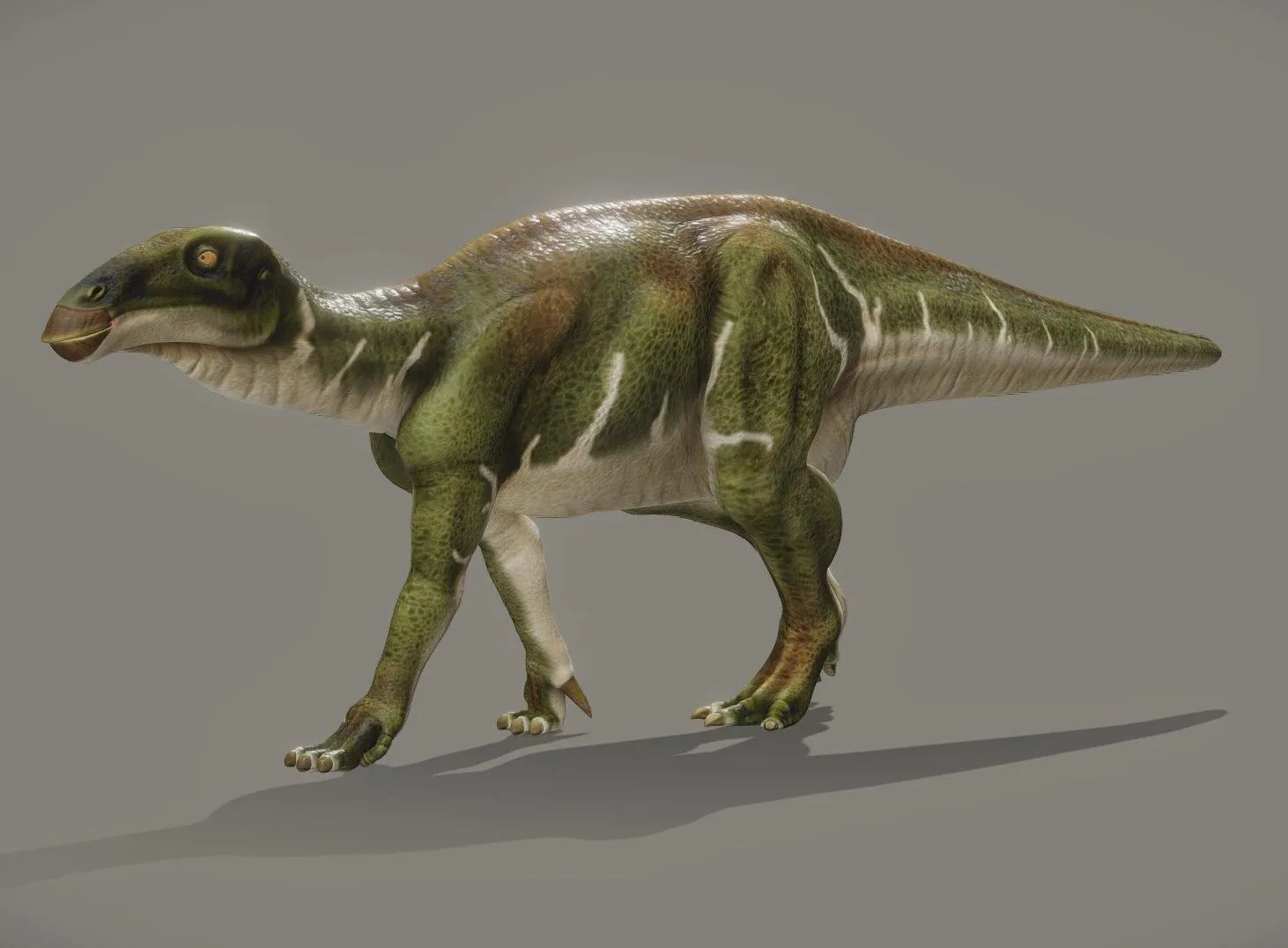 PBR Game 3D Models – Iguanodon Bernissartensis