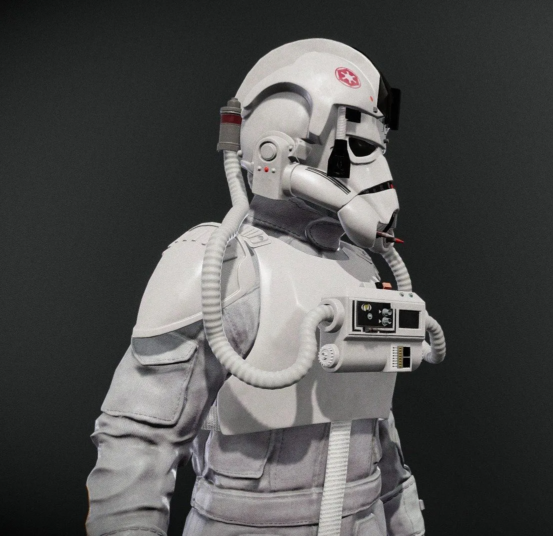 PBR Game 3D Models – Imperial At At Driver