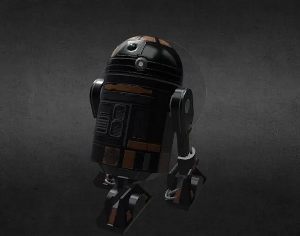 PBR Game 3D Models – Imperial R2 Q5 Astromech