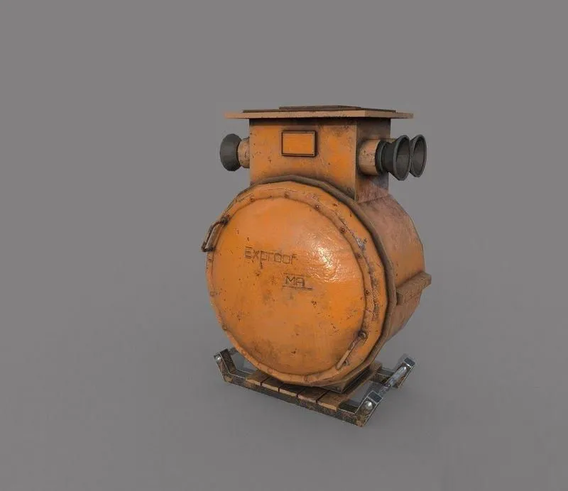 PBR Game 3D Models – Industrial Electrical Equipment