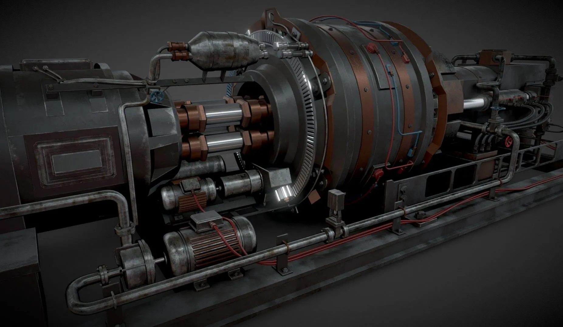 PBR Game 3D Models – Industrial Machine