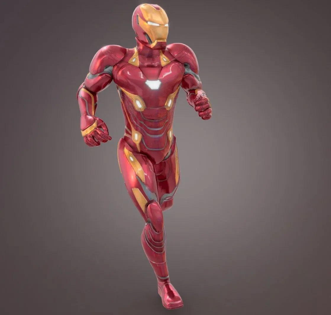 PBR Game 3D Models – Iron Man Endgame