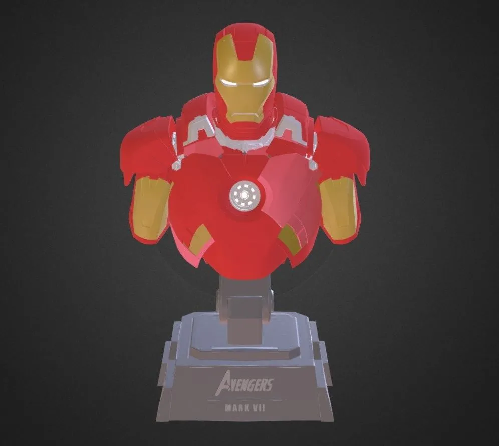 PBR Game 3D Models – Iron Man Mark 7