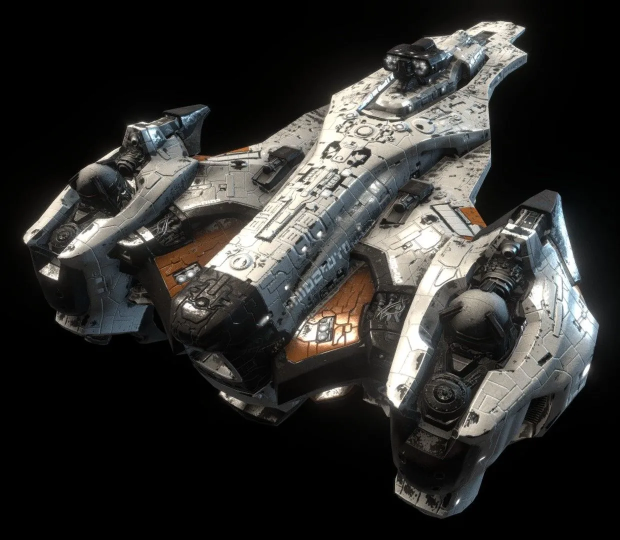 PBR Game 3D Models – Ishtar Defence Type Mothership