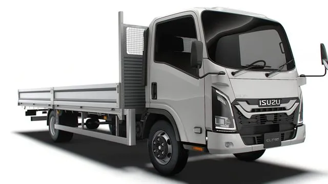 PBR Game 3D Models – Isuzu Elf Rigid body truck 2024