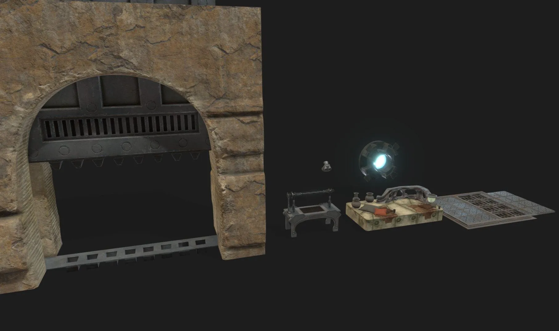 PBR Game 3D Models – Jabbaspalace Variousmeshes