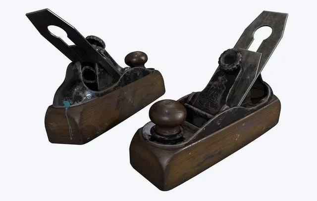 PBR Game 3D Models – Jack-plane two planes