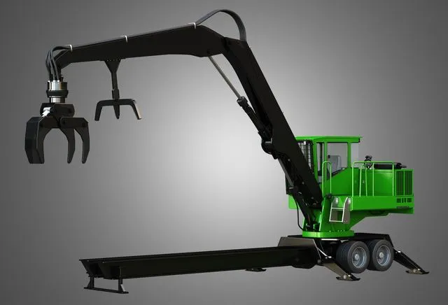 PBR Game 3D Models – JD – 337E Knuckleboom Loader