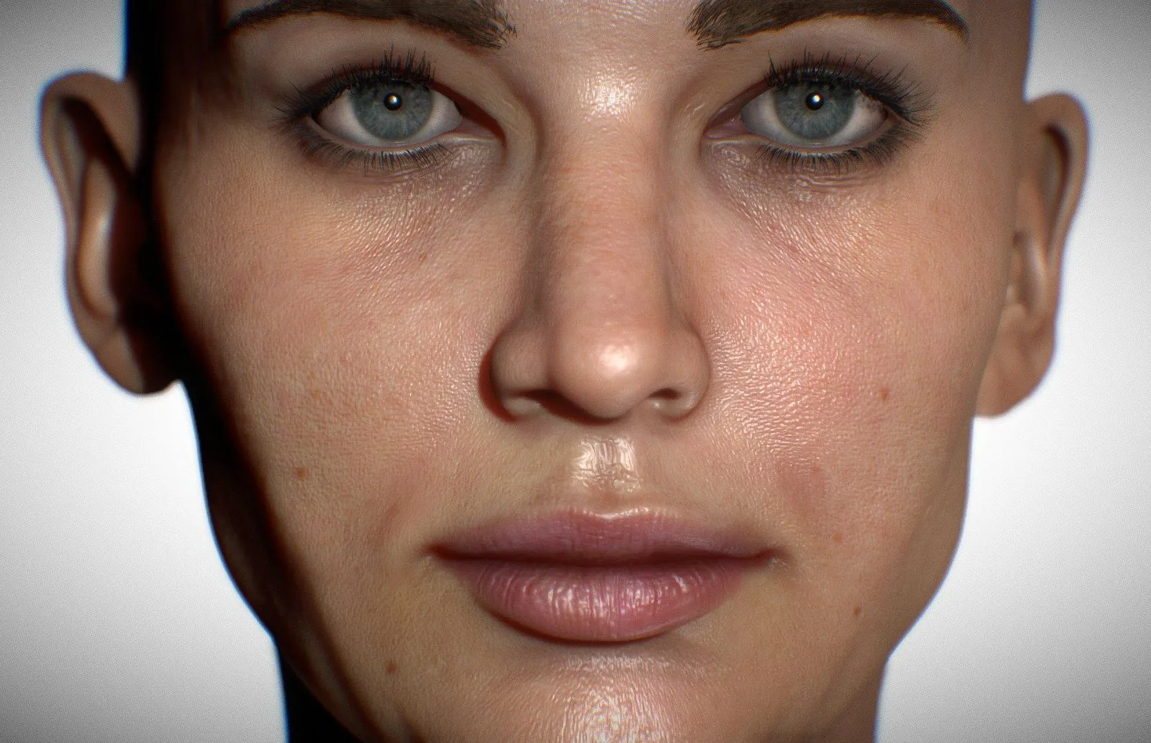 PBR Game 3D Models – Jennifer Lawrence 3D Model