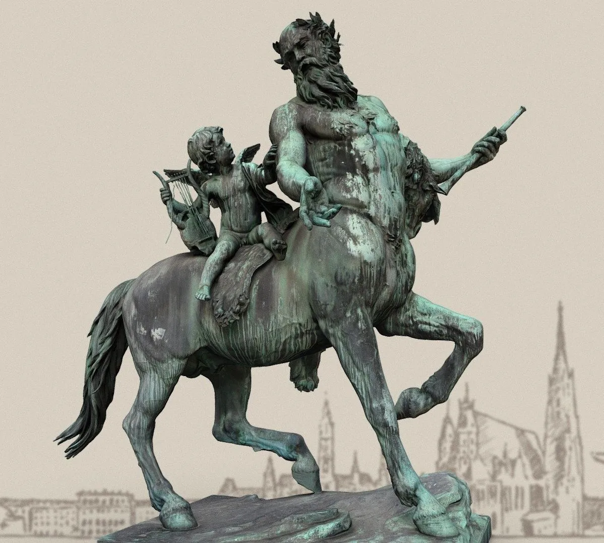 PBR Game 3D Models – Kentaur