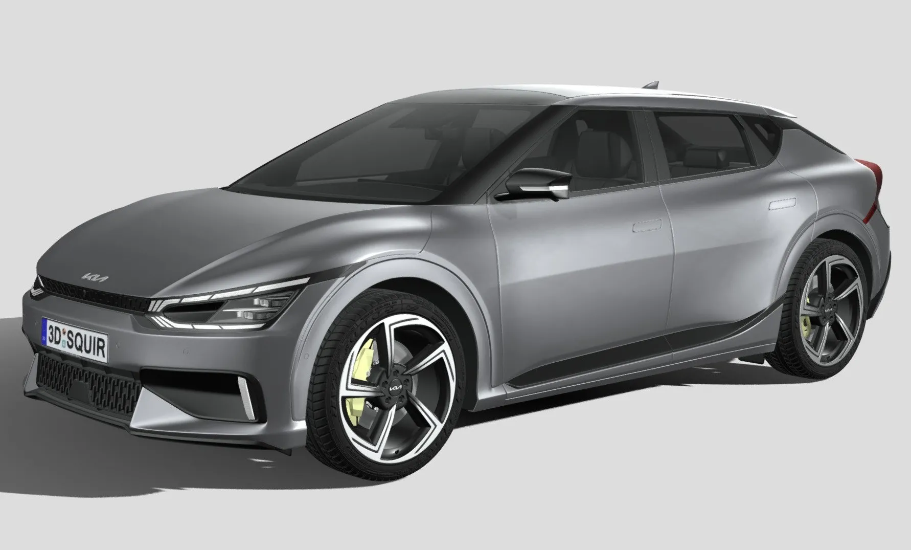 PBR Game 3D Models – Kia Ev6 Gt 2022
