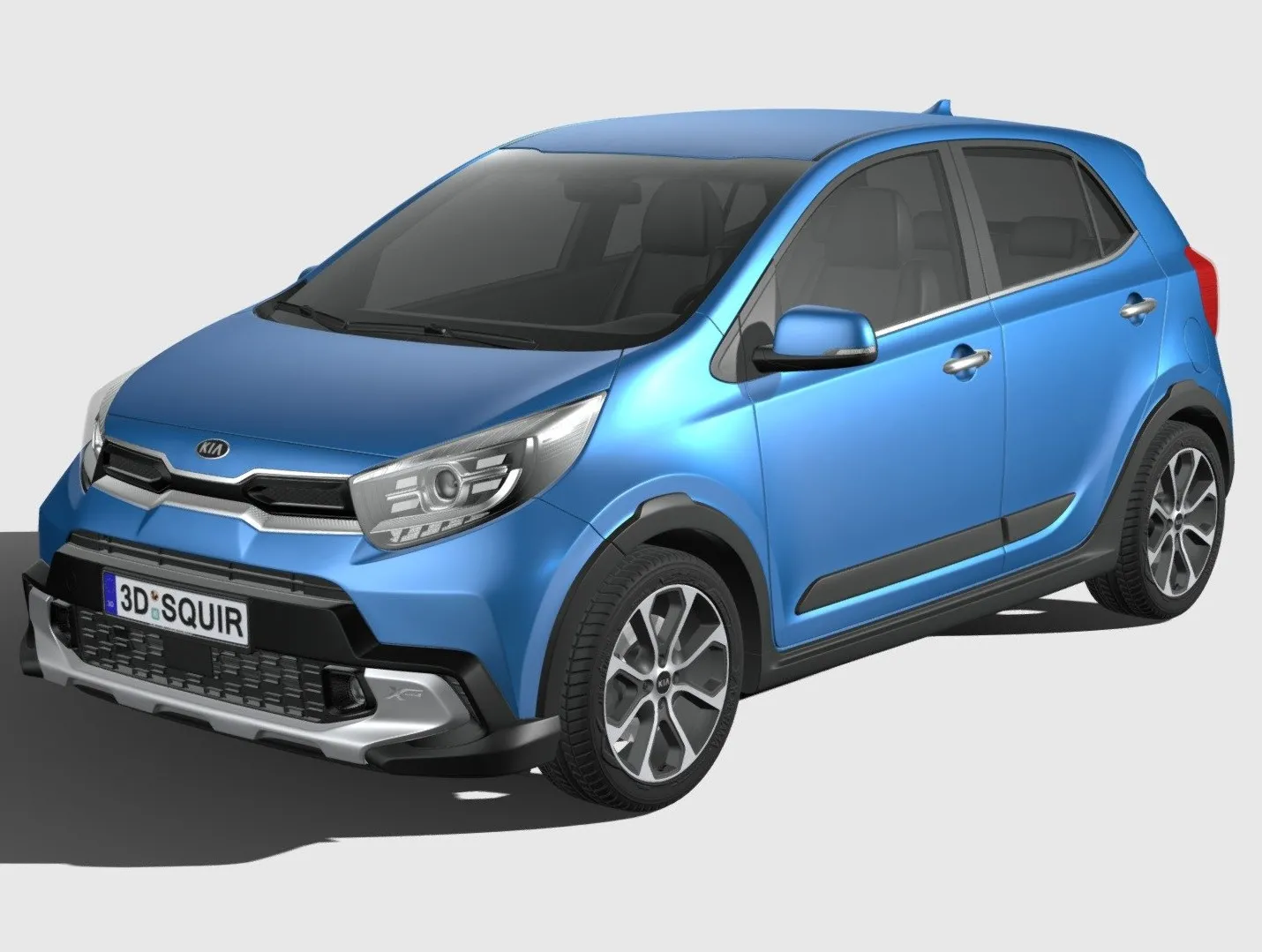 PBR Game 3D Models – Kia Picanto X Line 2021