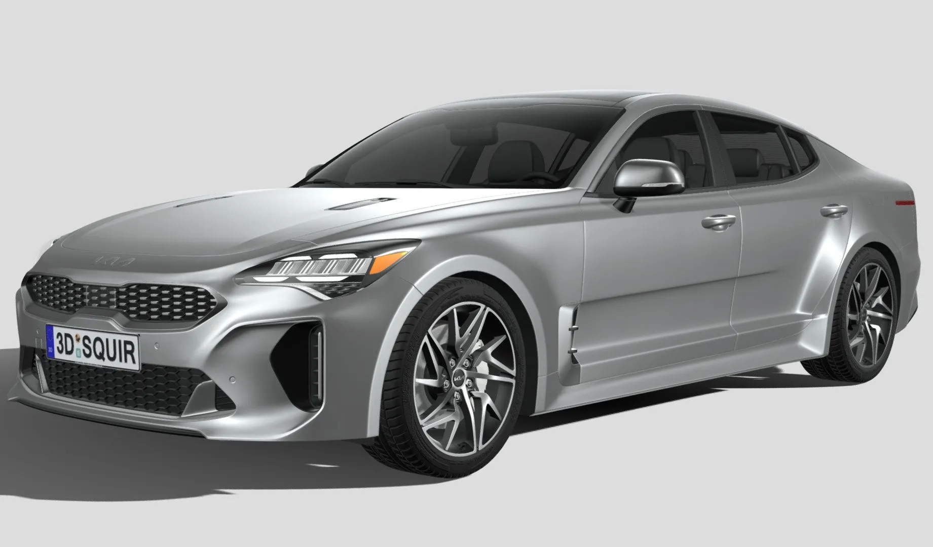 PBR Game 3D Models – Kia Stinger Gt Line 2022