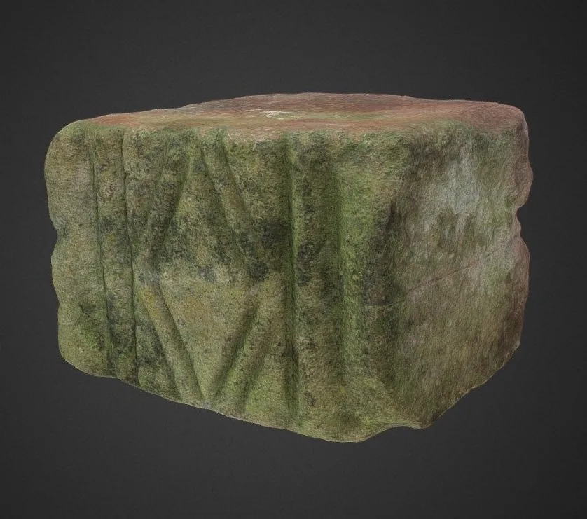 PBR Game 3D Models – Killeigh Lozenge Arch Frag