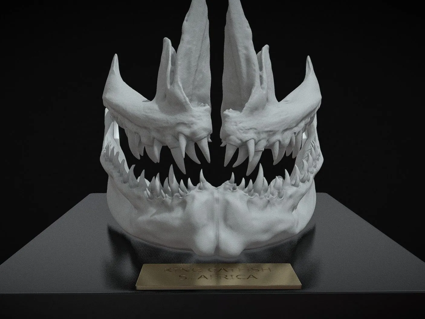 PBR Game 3D Models – King Catfish Jaw Omsx (2)