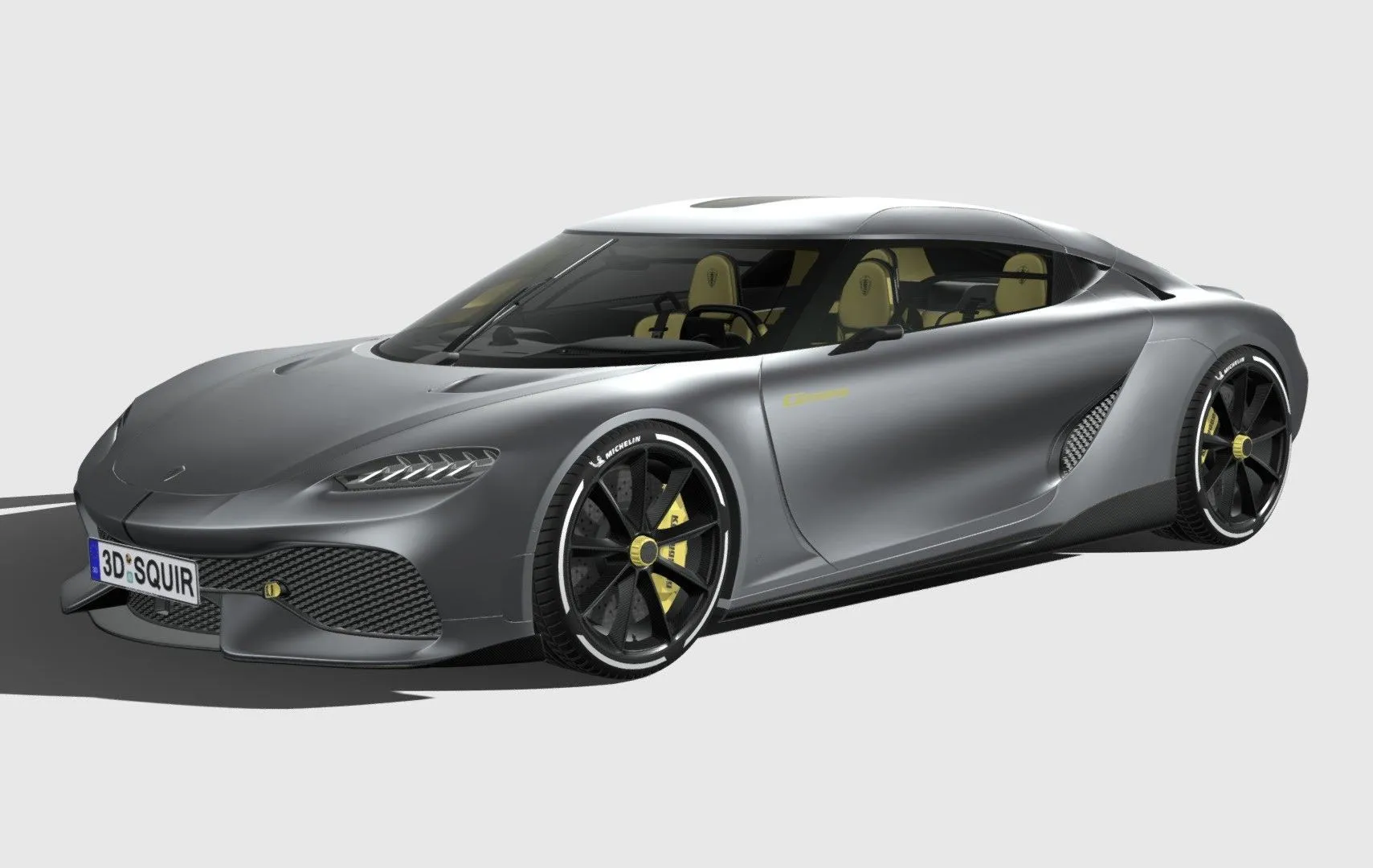 PBR Game 3D Models – Koenigsegg Gemera 2021