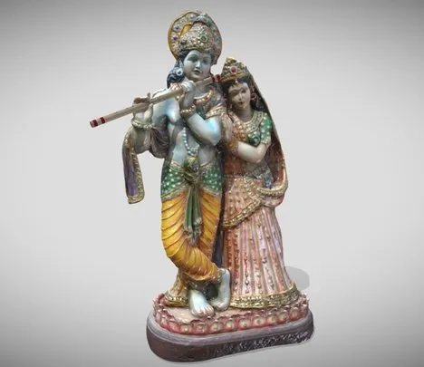 PBR Game 3D Models – Krishna And Radha