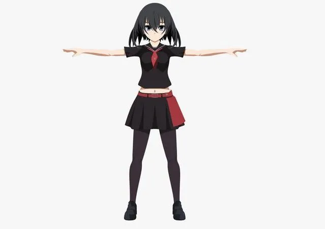 PBR Game 3D Models – Kurome – Akame Ga Kill