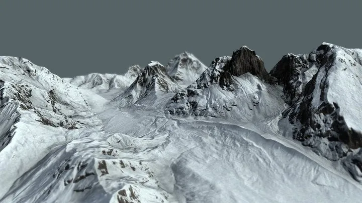 PBR Game 3D Models – Land Of The Ice And Snow