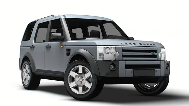 PBR Game 3D Models – Land Rover Discovery 3 TdV6 HSE 2009