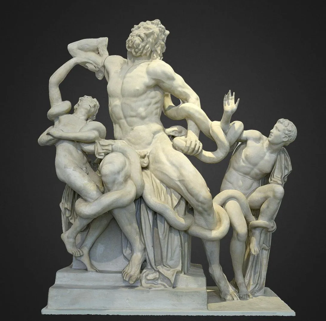 PBR Game 3D Models – Laokoon