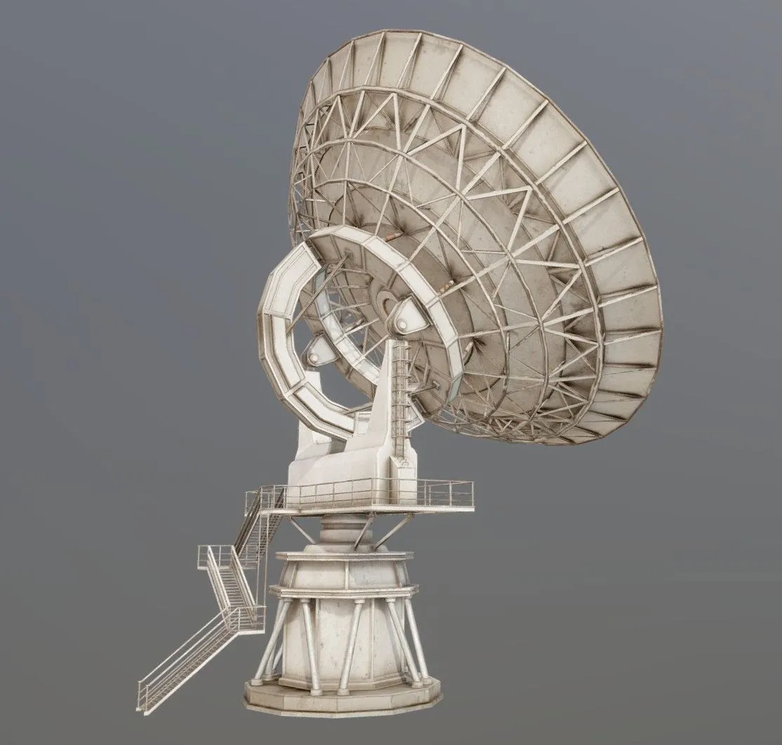 PBR Game 3D Models – Large Array Radio Telescope Pbr