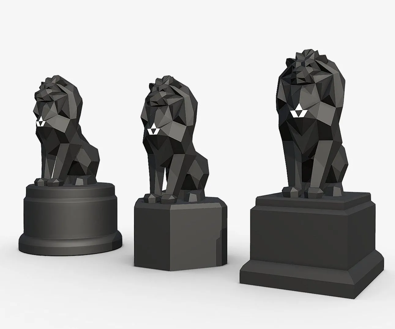 PBR Game 3D Models – Lion (2)