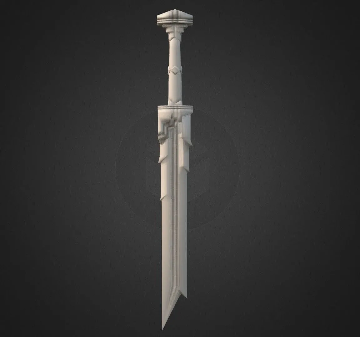 PBR Game 3D Models – Lotr Dwarven Sword