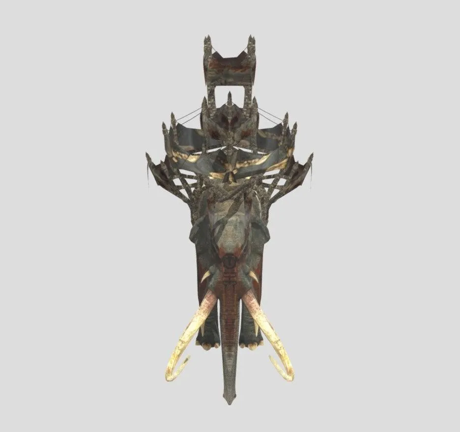 PBR Game 3D Models – Lotr Mumukil