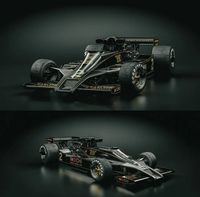 PBR Game 3D Models – Lotus 78 Formula