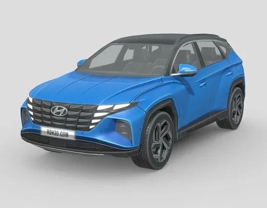 PBR Game 3D Models – Low Poly Car   Hyundai Tucson 2021