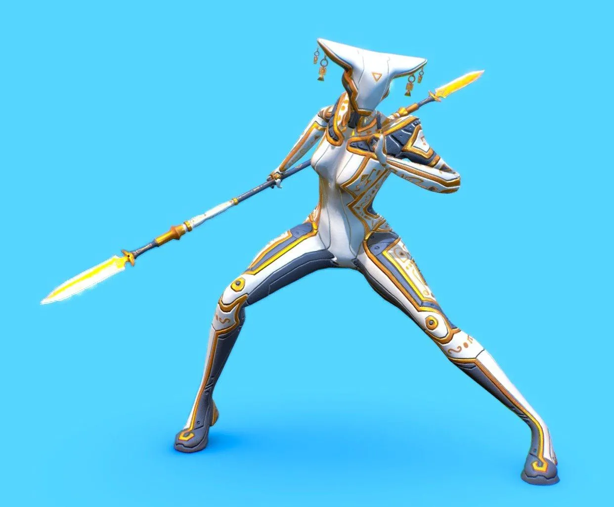 PBR Game 3D Models – Low Poly Cyborg Zodiac Theme Libra
