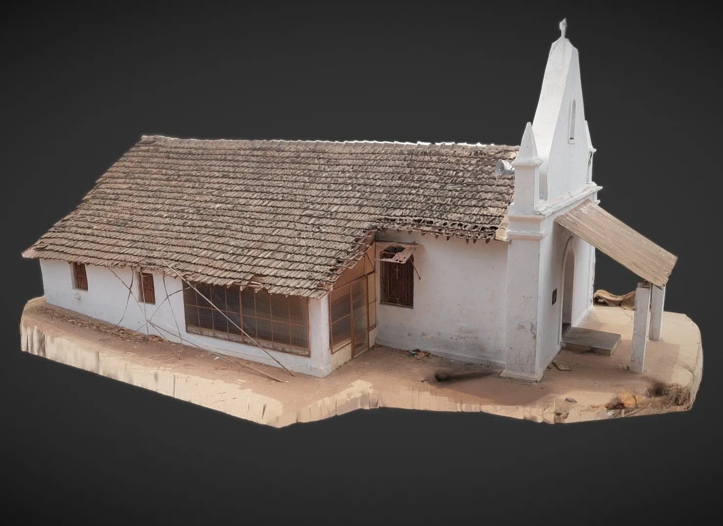 PBR Game 3D Models – Lumber Chapel