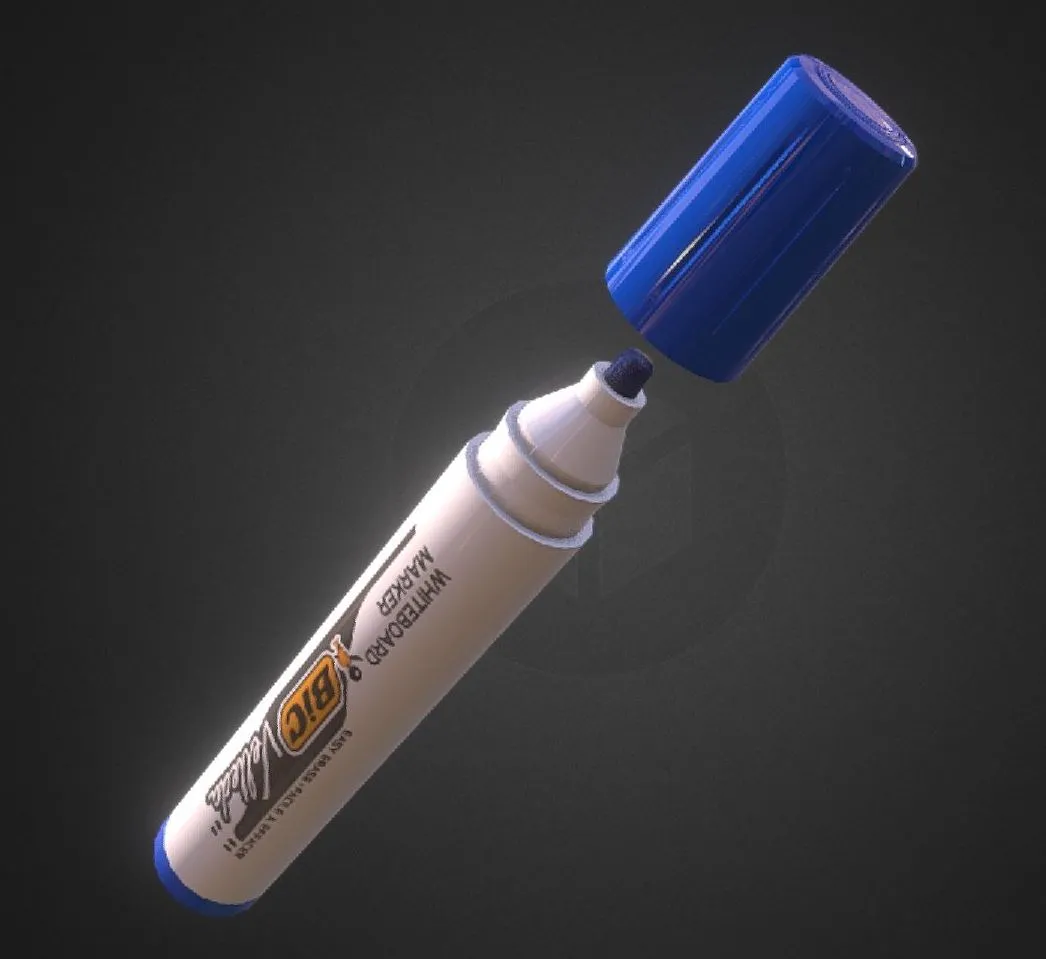 PBR Game 3D Models – Marker