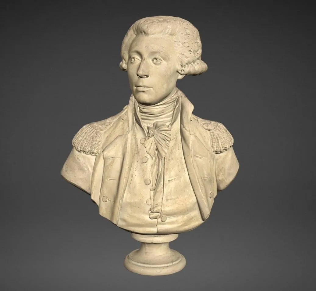 PBR Game 3D Models – Marquis De La Fayette