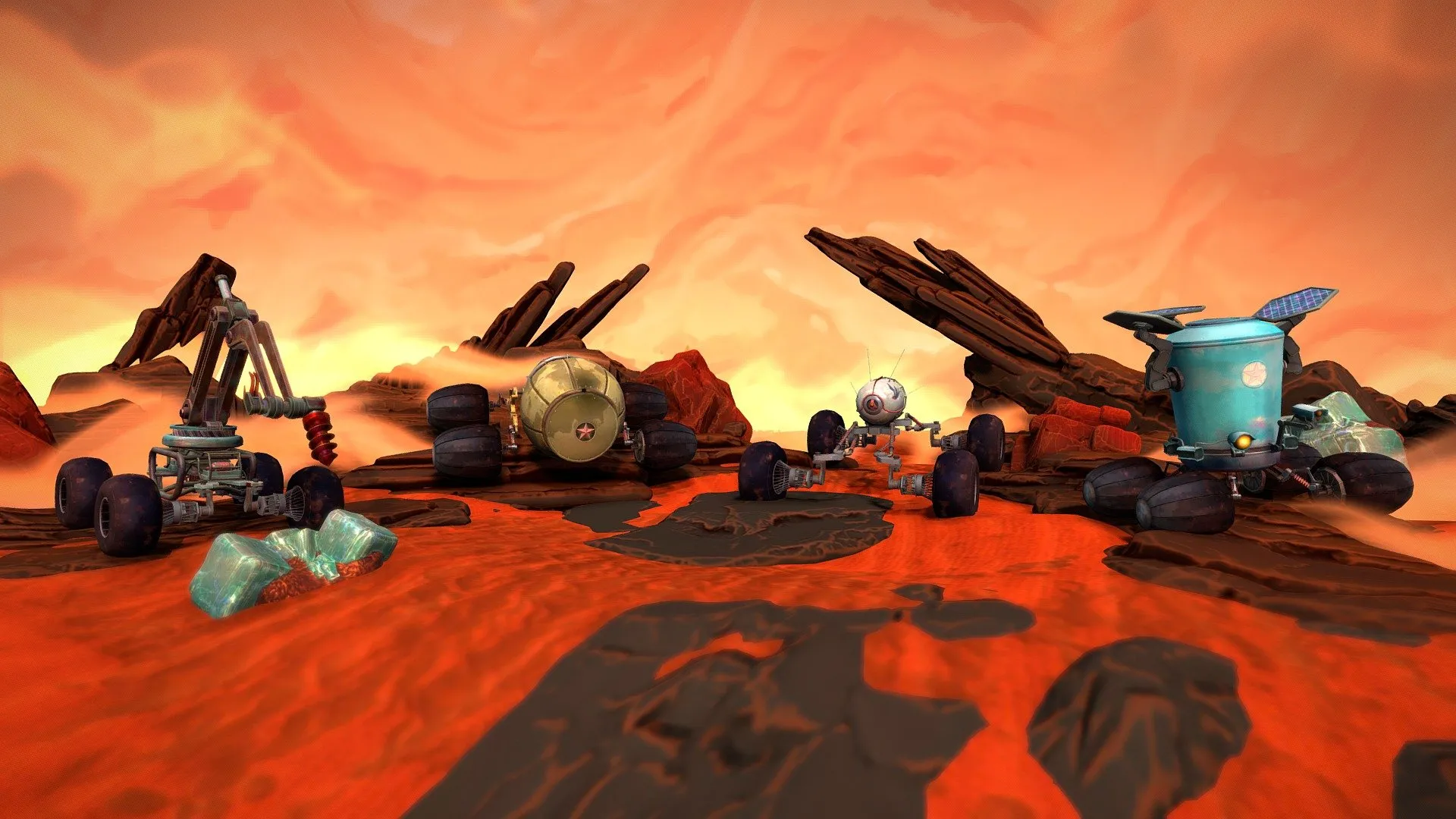 PBR Game 3D Models – Mars Rovers