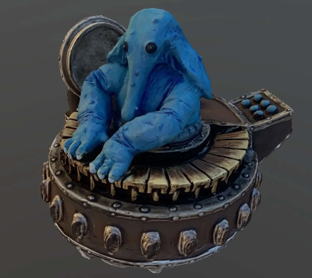 PBR Game 3D Models – Max Rebo Star Wars
