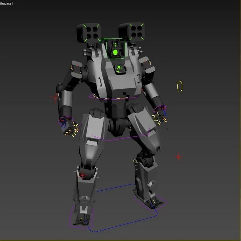 PBR Game 3D Models – MECHA ROBOT