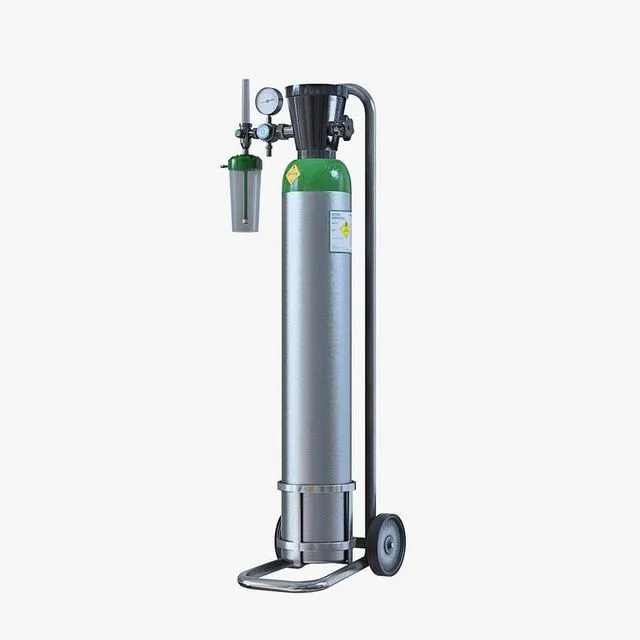 PBR Game 3D Models – Medical Oxygen Cylinder
