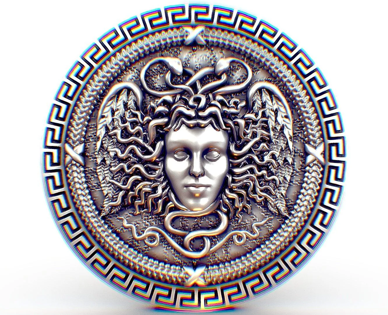 PBR Game 3D Models – Medusa Gorgona And Perseus