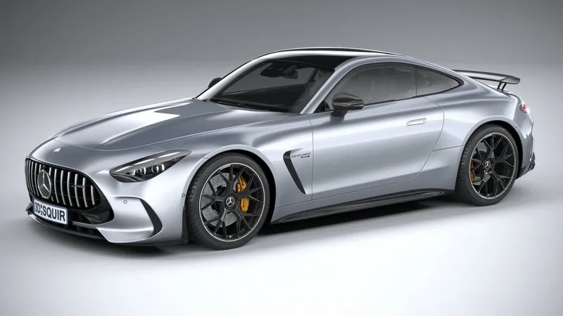 PBR Game 3D Models – Mercedes-Benz AMG GT 43 Coupe 2024