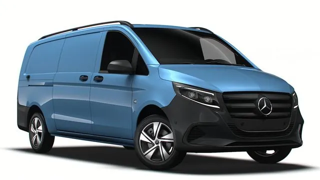 PBR Game 3D Models – Mercedes Benz Vito Panel Van L3 2024