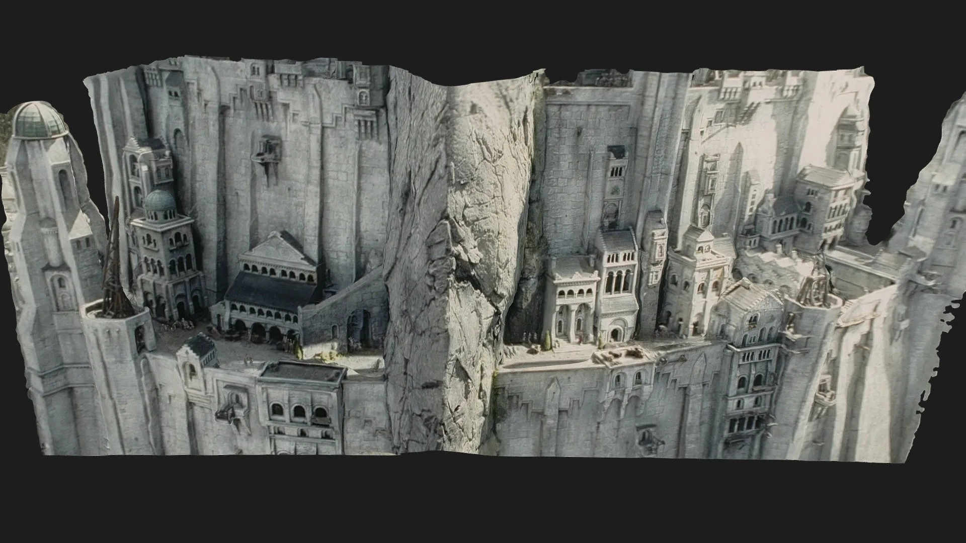 PBR Game 3D Models – Minas Tirith Lord Of The Rings