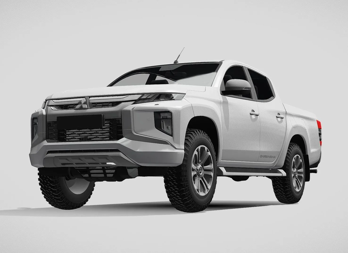 PBR Game 3D Models – Mitsubishi L200 Barbarian 2020