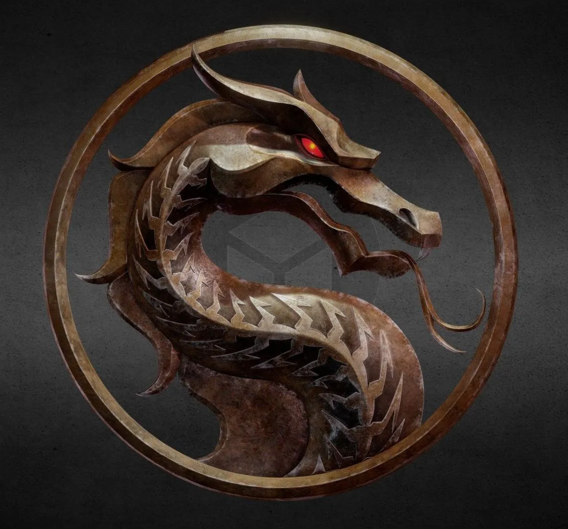 PBR Game 3D Models – Mortal Kombat Logo