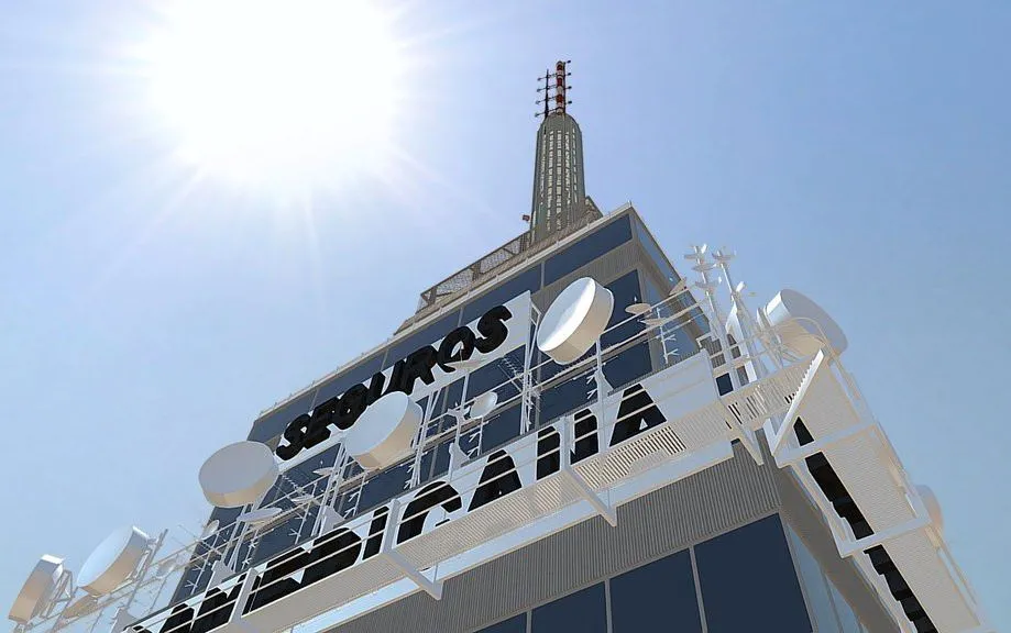 PBR Game 3D Models – Olm La Torre Latinoamericana 3D 2016