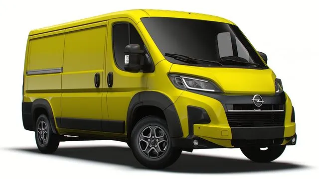 PBR Game 3D Models – Opel e Movano Van L2H1 2024