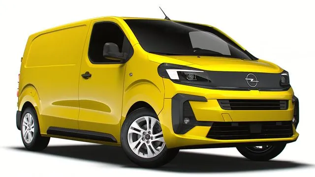 PBR Game 3D Models – Opel Vivaro Van L2 2024minivan